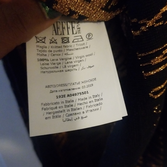 Moschino Intarsia Sweater Dress - Picture 7 of 8